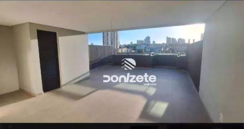 Cobertura com 2 dormitórios à venda, 120 m² por r$ 848.000,00 - vila alzira - santo andré/sp