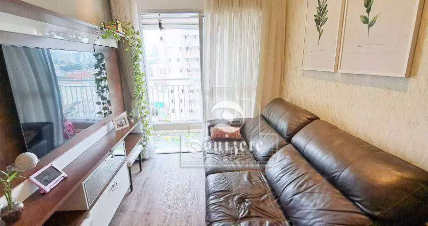 Apartamento com 2 dormitórios para alugar, 54 m² por r$ 3.623,33/mês - casa branca - santo andré/sp