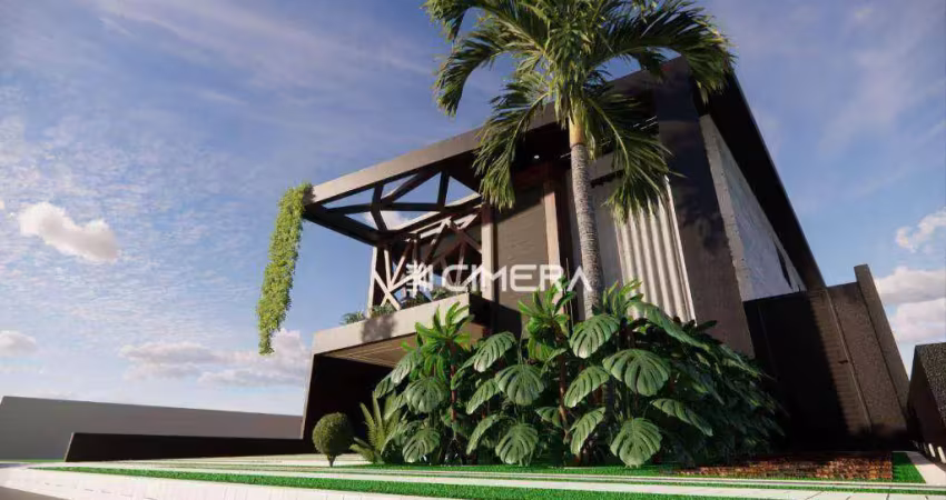Casa com 4 dormitórios à venda, 303 m² por r$ 2.850.000,00 - condomínio mont blanc - sorocaba/sp