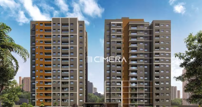 Apartamento com 3 dormitórios à venda, 83 m² - horizonte divino - sorocaba/sp
