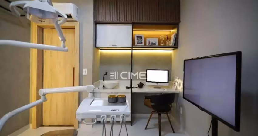 Sala à venda, 43 m² por r$ 565.000,00 - edifício black & white - sorocaba/sp
