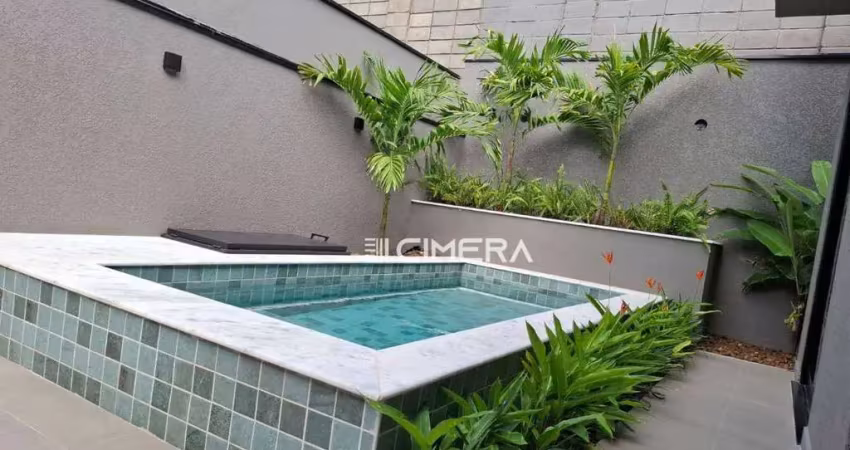 Venda de casa térrea com 3 suítes + home office - condomínio residencial flores
