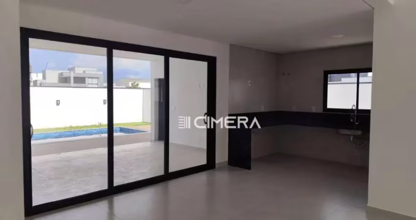 Casa com 3 dormitórios à venda,  no alphaville nova esplanada - votorantim/sp