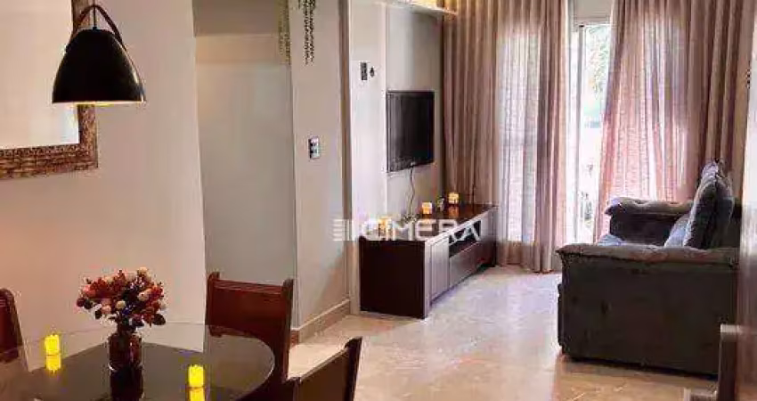 Apartamento com 2 dormitórios a venda e para locação no condomínio palácio san marco - sorocaba/sp