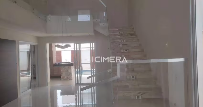 Casa com 3 dormitórios suites para alugar, 267 m² por r$ 11.759/mês - condomínio chácara ondina - sorocaba/sp