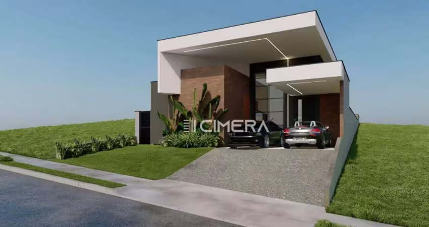 Casa com 3 suites à venda, 162 m²  - condomínio terras alpha nova esplanada - votorantim/sp