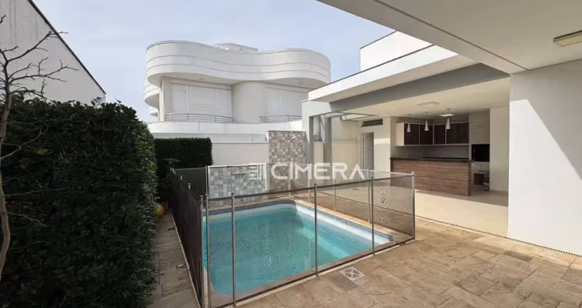 Casa com 3 suítes para alugar, no condomínio residencial giverny - sorocaba/sp