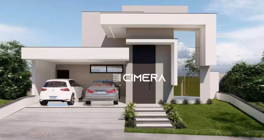 Casa com 3 suites à venda, 192 m² - condomínio chácara ondina - sorocaba/sp