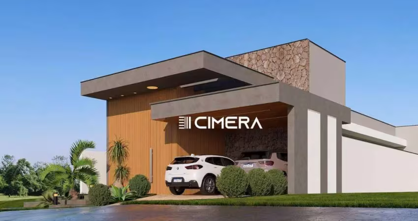 Casa com 3 dormitórios à venda no condomínio chácara ondina - sorocaba/sp