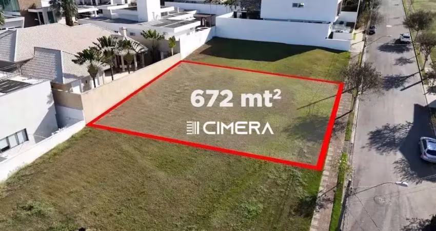 Terreno à venda, 672 m²  parque campolim - sorocaba/sp