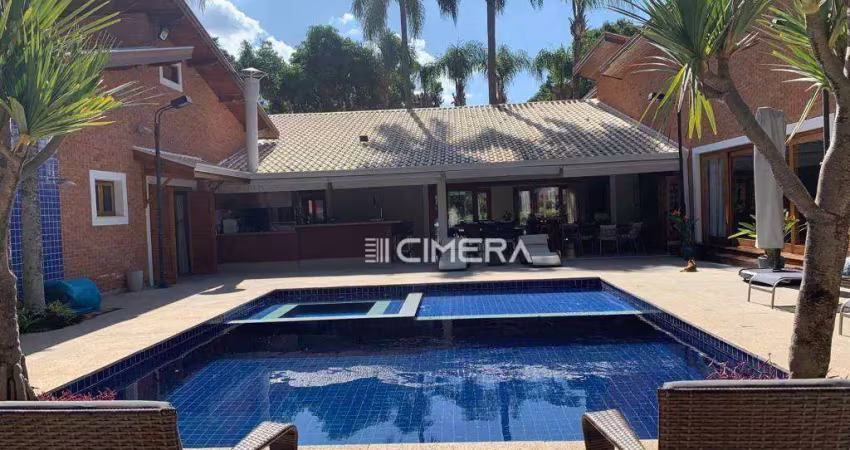 Casa com 4 dormitórios à venda, 600 m² lago azul - araçoiaba da serra/sp