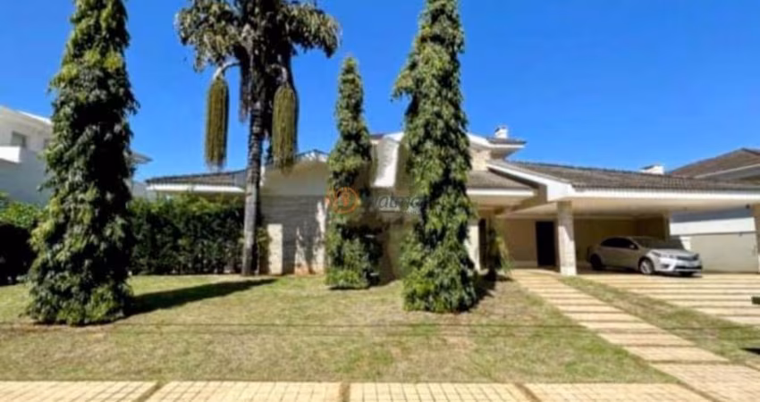 Imperdível: Casa de luxo em condomínio no Loteamento Alphaville Campinas-SP, com 4 quartos, 4 suítes e 610,62m² de área.