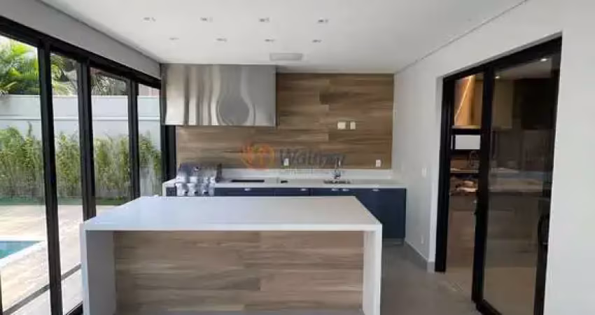Casa de Luxo em Condomínio: 4 Quartos, 4 Suítes, 3 Salas, 6 Banheiros, 4 Vagas - Campinas-SP, Loteamento Parque dos Alecrins