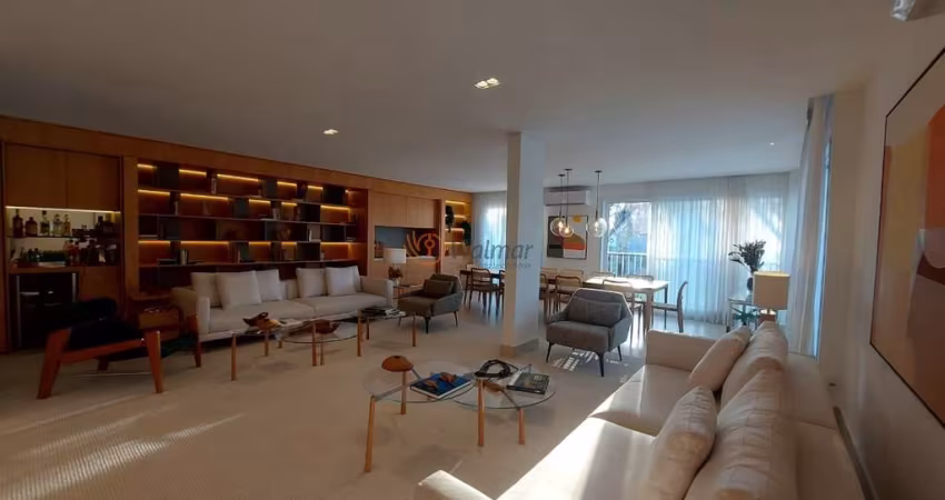 Cobertura de luxo no Jardim Madalena, Campinas-SP: 4 quartos, 4 suítes, 3 salas, 6 banheiros, 4 vagas, 345m².