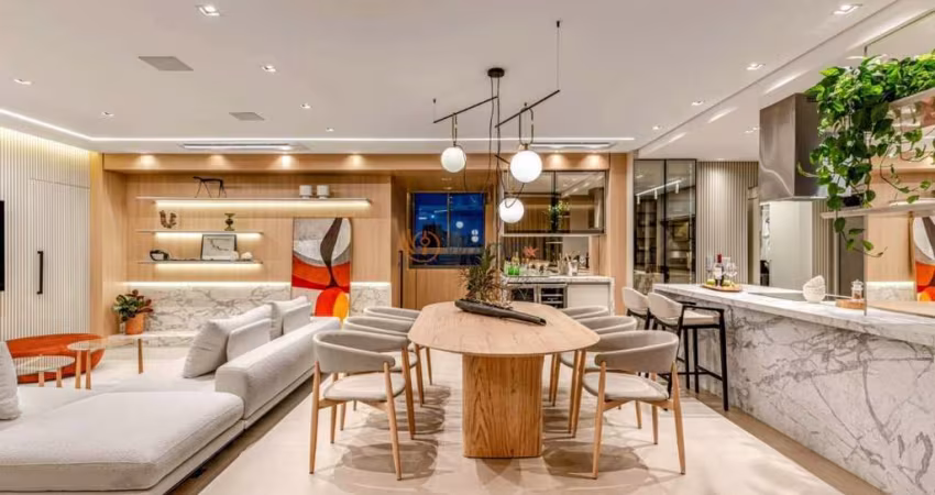 Apartamento de Luxo com 3 Suítes e 3 Vagas na Nova Campinas - Campinas-SP: 171,20 m² de Puro Conforto!