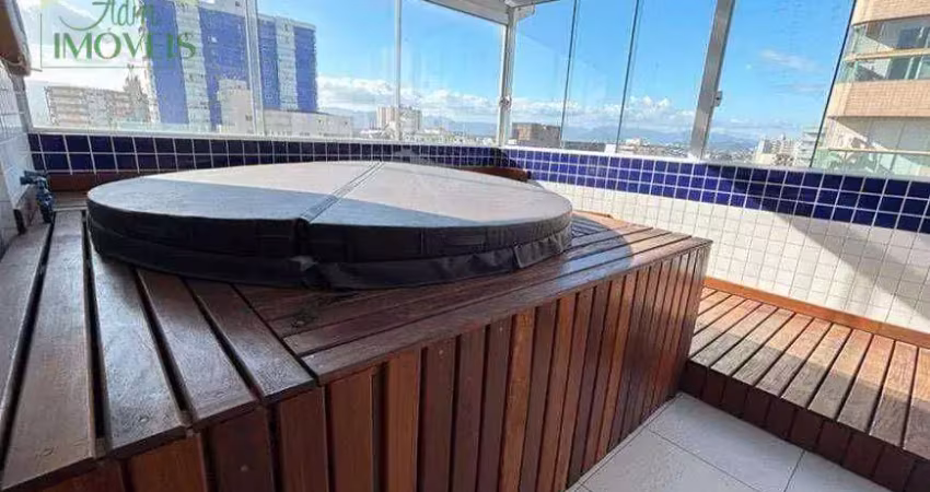 Cobertura com 3 dormitórios à venda, 190 m² por R$ 750.000,00 - Tupi - Praia Grande/SP