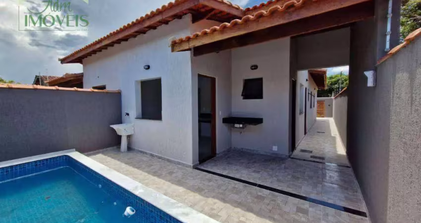 Casa com 3 dormitórios à venda, 90 m² por R$ 370.000,00 - Jardim das Palmeiras - Itanhaém/SP