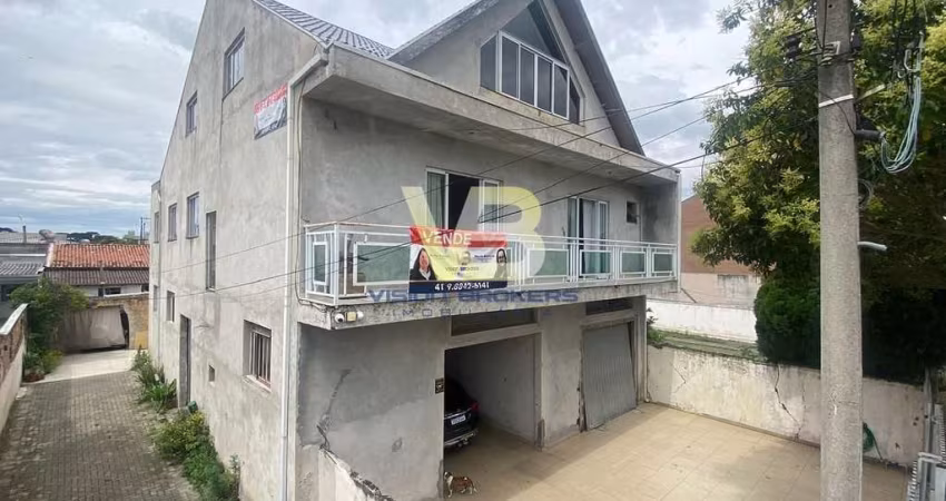 Sobrado triplex residencia e comercial, 419m2 averbados, terreno com 546m2, Atuba em Pinhais/PR!!