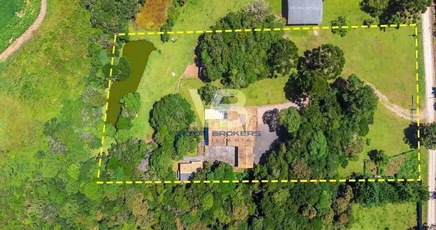 Chácara com 8.790 m² e uma bela casa à venda, por r$ 1.990.000,00, no jardim diguimabri em piraquar