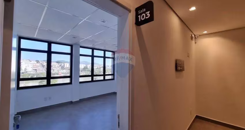 Sala comercial para locação com vista exclusiva para o lago do taboão – bragança paulista-sp