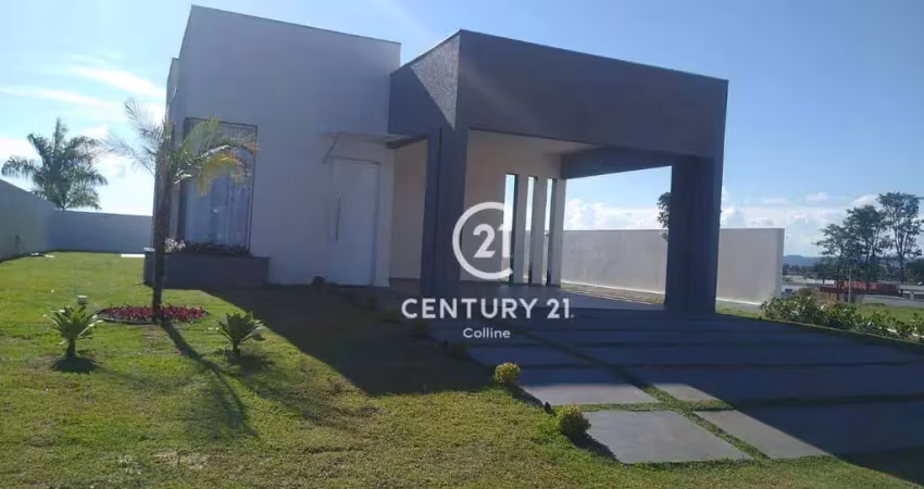 Casa com 3 suites à venda, por r$ 650.000 - condomínio ninho verde ii - pardinho/sp