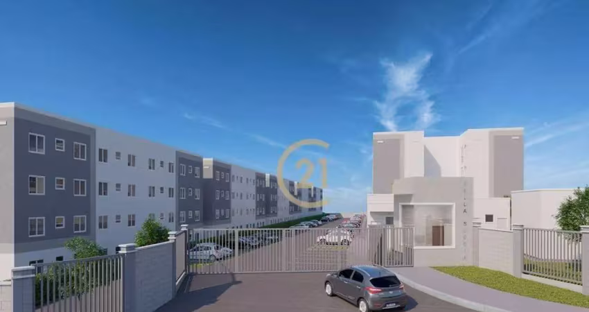 Apartamento com 2 dormitórios à venda, 39 m² por r$ 197.990,00 - jardim cristina - botucatu/sp