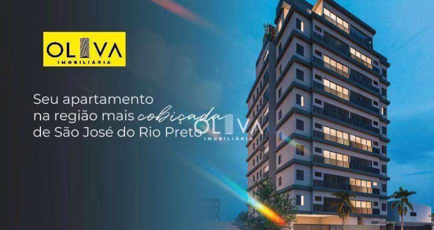 Apartamento com 2 dormitórios à venda, 59 m² por R$ 400.000 - Higienópolis - São José do Rio Preto/SP