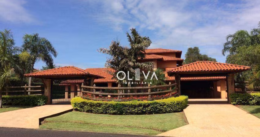 Casa com 4 dormitórios à venda, 656 m² por R$ 6.200.000 - Santa Casa - Mirassol/SP