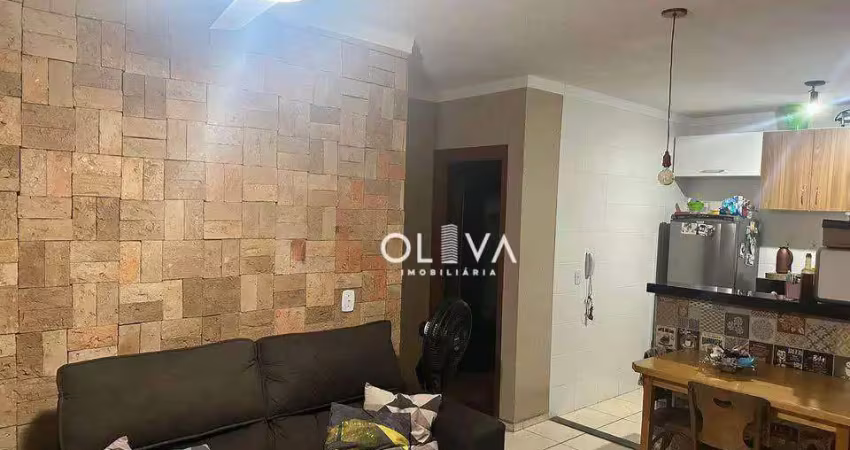 Apartamento com 2 dormitórios à venda, 47 m² por r$ 190.000 - rios di itália - são josé do rio preto/sp