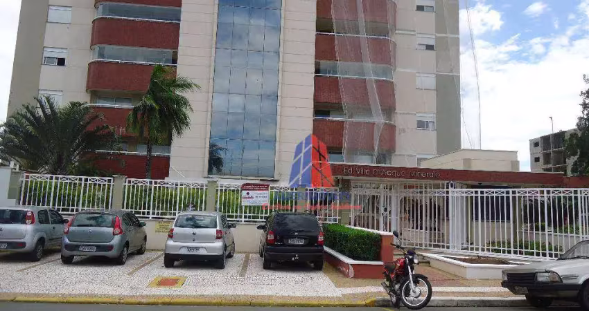 Apartamento com 3 dormitórios à venda, 170 m² por r$ 1.300.000 - edifício villa d'acqua minerale - vila santa catarina - americana/sp