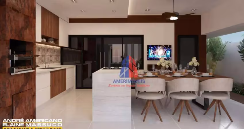 Casa com 3 dormitórios à venda, 275 m² por R$ 2.500.000,00 - Loteamento Residencial Jardim Villagio - Americana/SP