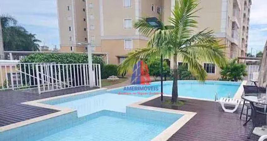 Apartamento com 3 dormitórios à venda, 63 m² por R$ 382.000,00 - Vila Omar - Americana/SP