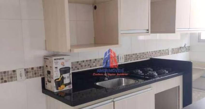 Apartamento com 2 dormitórios à venda, 55 m² por R$ 255.000,00 - Catharina Zanaga - Americana/SP