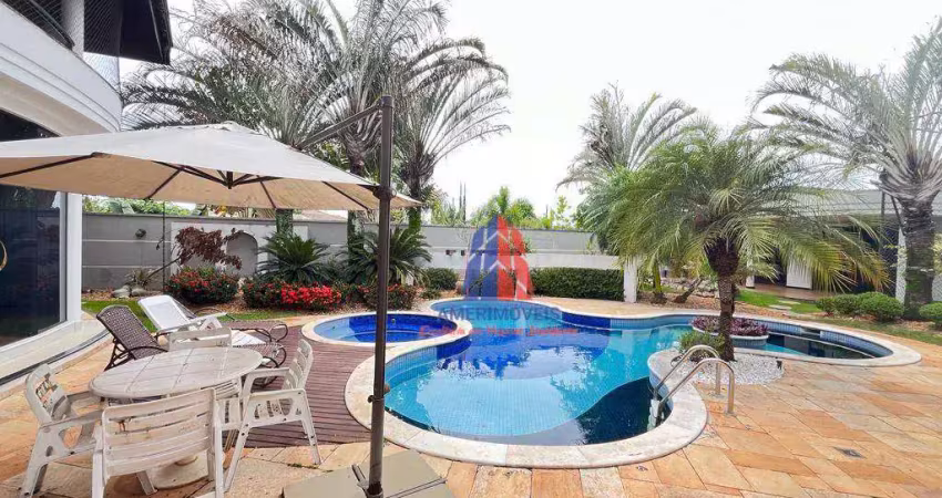 Casa com 3 dormitórios à venda, 590 m² por r$ 4.200.000,00 - condomínio altos da represa - americana/sp