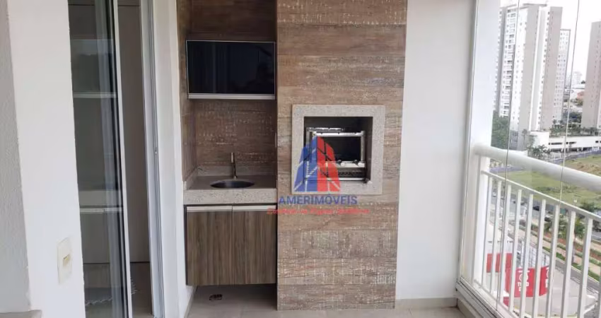 Apartamento com 3 dormitórios à venda, 96 m² por r$ 1.100.000,00 - vila frezzarim - americana/sp