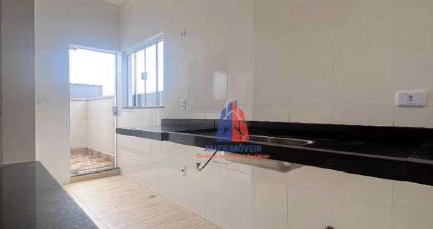Apartamento com 2 dormitórios à venda, 50 m² por R$ 190.000,00 - Balneário Riviera - Americana/SP