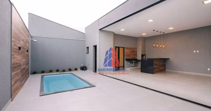 Casa com 3 dormitórios à venda, 194 m² por R$ 880.000,00 - Jardim dos Lagos - Nova Odessa/SP