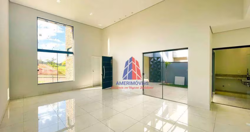 Casa com 3 dormitórios à venda, 165 m² por r$ 1.400.000,00 - condomínio residencial jardim recanto das águas - nova odessa/sp