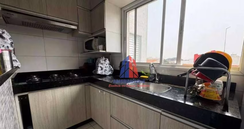 Apartamento com 2 dormitórios à venda, 62 m² por R$ 285.000,00 - São Manoel - Americana/SP