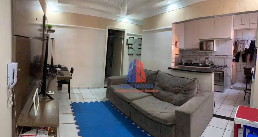 Apartamento com 2 dormitórios à venda, 57 m² por R$ 210.000 - Jardim Ipiranga - Americana/SP