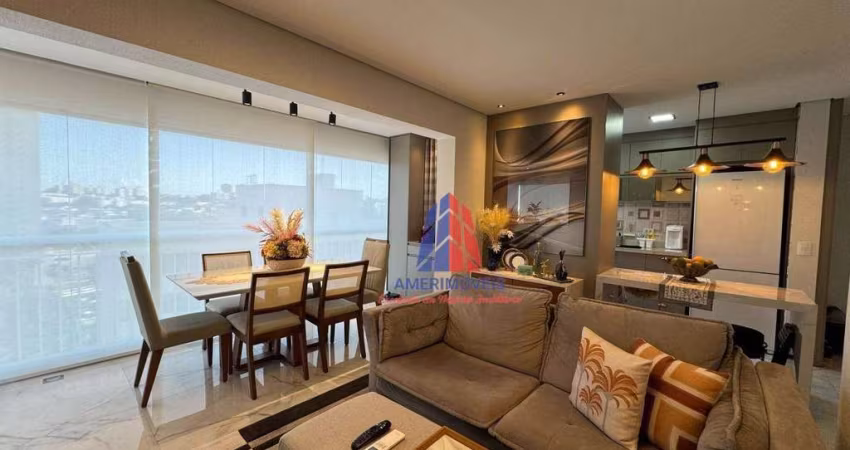 Apartamento com 3 dormitórios à venda, 77 m² por R$ 850.000,00 - Santo Antônio - Americana/SP