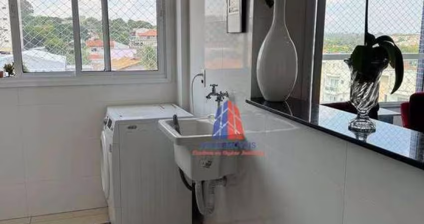 Apartamento com 3 dormitórios à venda, 75 m² por R$ 498.000 - Santa Cruz - Americana/SP