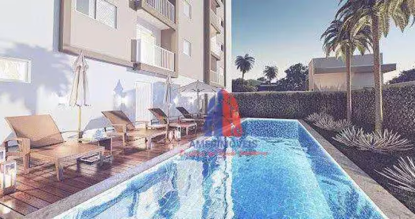 Apartamento com 2 dormitórios à venda, 55 m² por r$ 330.000,00 - jardim são domingos - americana/sp