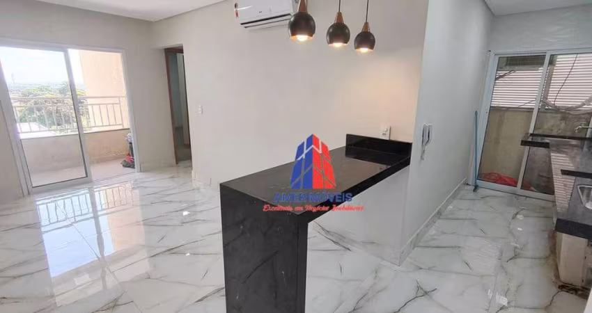 Apartamento com 2 dormitórios à venda, 59 m² por R$ 400.000 - Balneário Salto Grande - Americana/SP