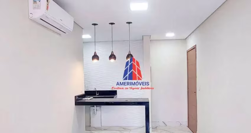 Apartamento com 2 dormitórios à venda, 59 m² por r$ 400.000,00 - balneário salto grande - americana/sp
