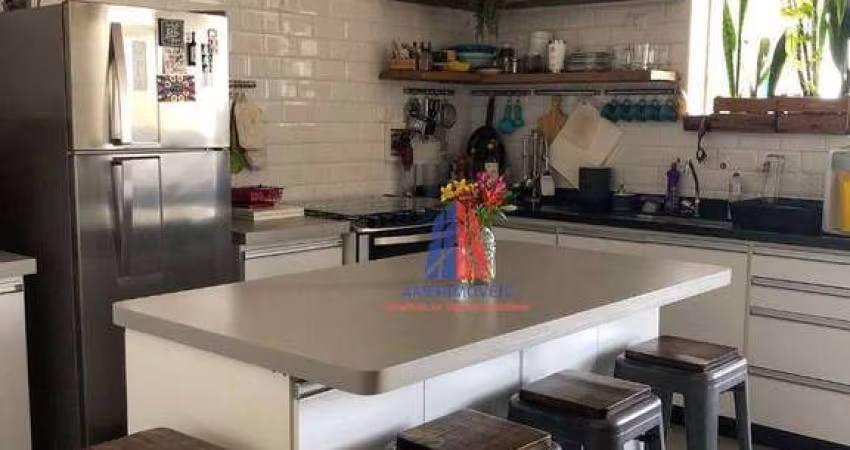 Apartamento com 2 dormitórios para alugar, 77 m² por R$ 1.808,00/mês - Vila Cordenonsi - Americana/SP