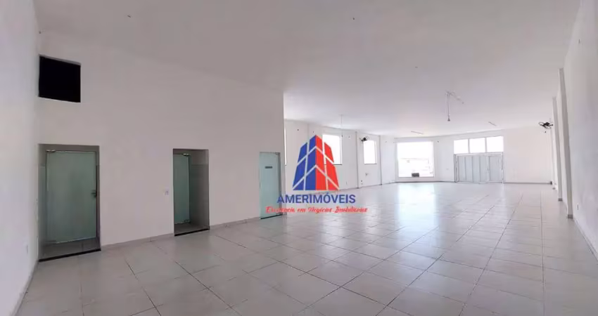 Salão para alugar, 246 m² por r$ 8.267,00/mês - vila são pedro - americana/sp
