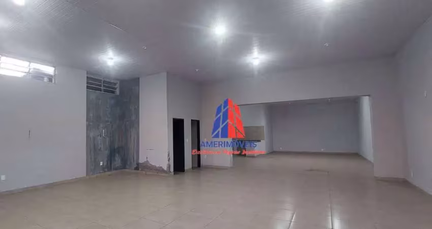 Salão para alugar, 188 m² por r$ 3.500,00/mês - vila santa catarina - americana/sp
