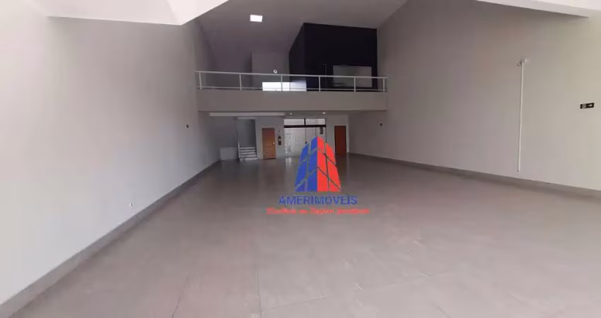 Salão para alugar, 200 m² por r$ 9.295/mês - jardim mollon - santa bárbara d'oeste/sp