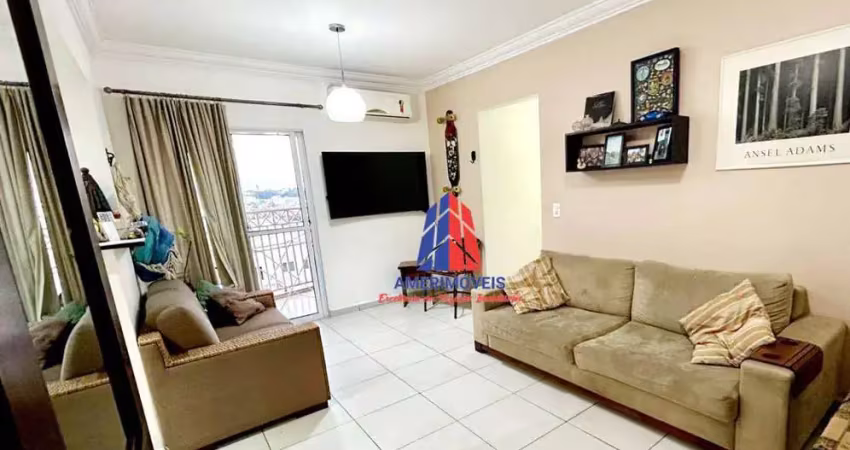 Apartamento com 3 dormitórios à venda, 70 m² por r$ 480.000 - jardim santana - americana/sp